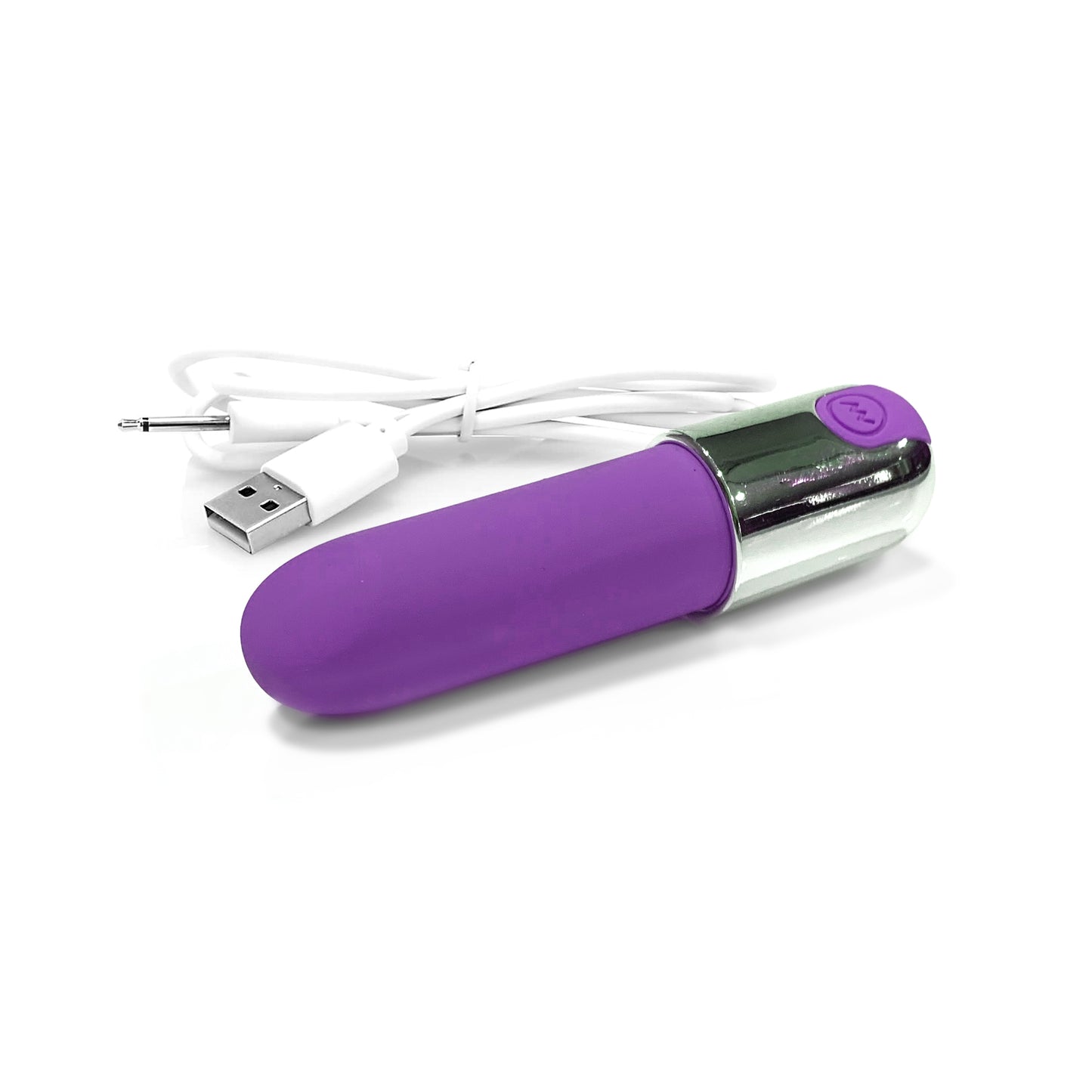 NIXIE Smooch Rechargeable Lipstick Vibrator, Purple Ombre