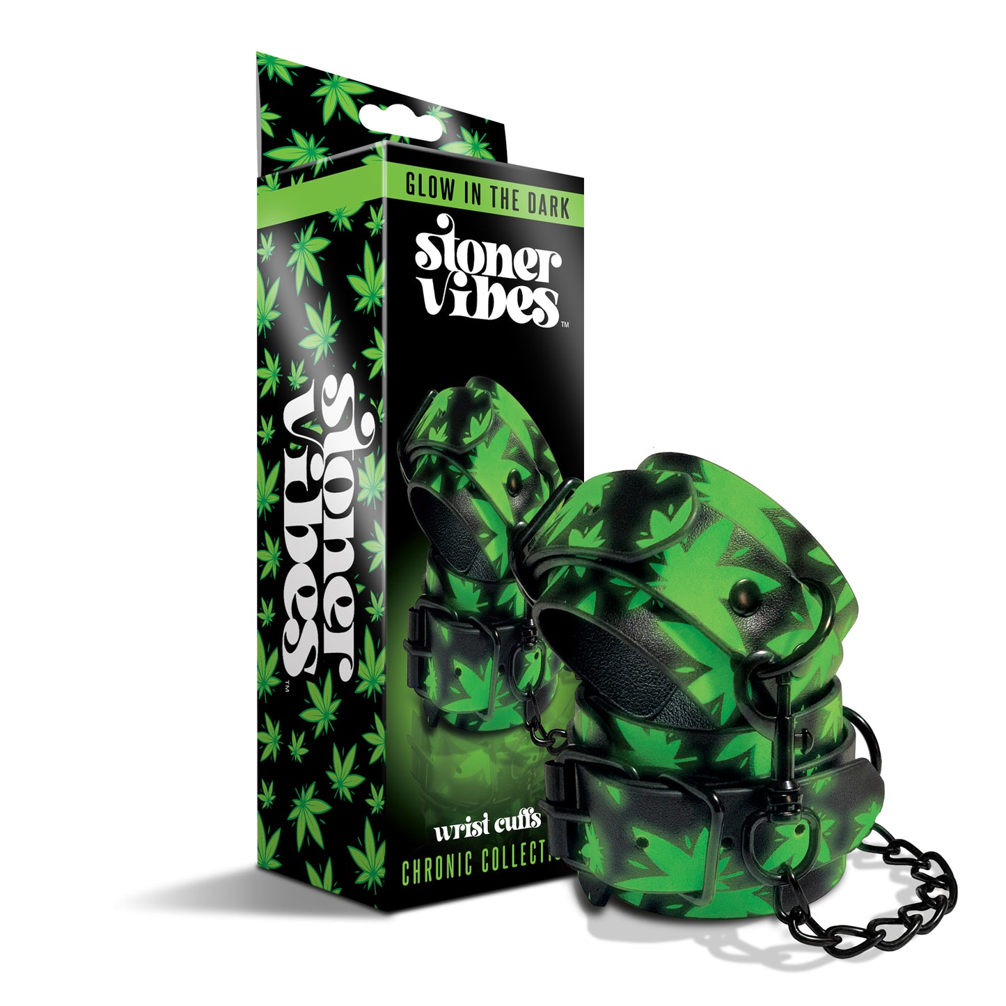 Stoner Vibes, Chronic Collection, Glow in the Dark Wrist Cuffs