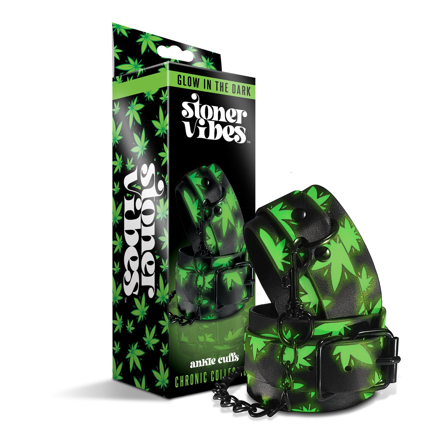 Stoner Vibes, Chronic Collection, Glow in the Dark Ankle Cuffs