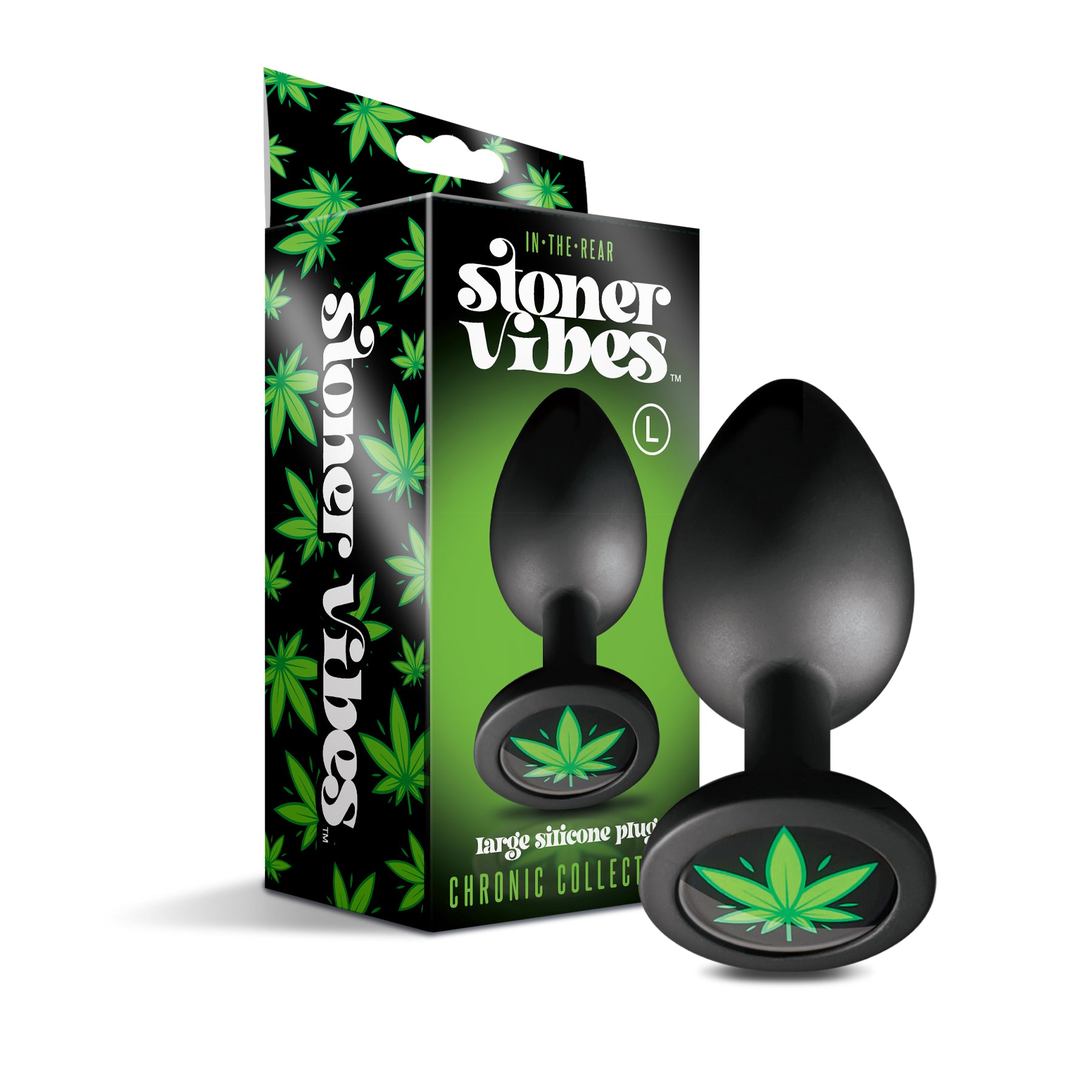 Stoner Vibes Chronic Collection Butt Plug, Large Global Novelties LLC Stoner Vibes Chronic Collection Butt Plug, Large Global Novelties LLC
