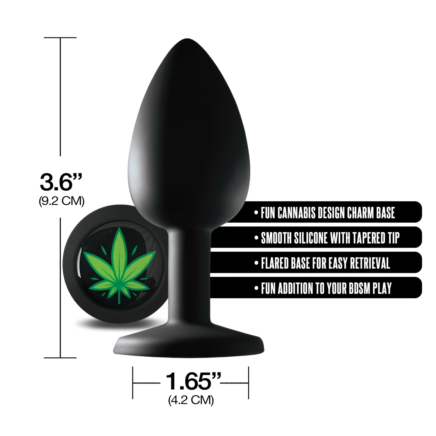 Stoner Vibes Chronic Collection Butt Plug, Large