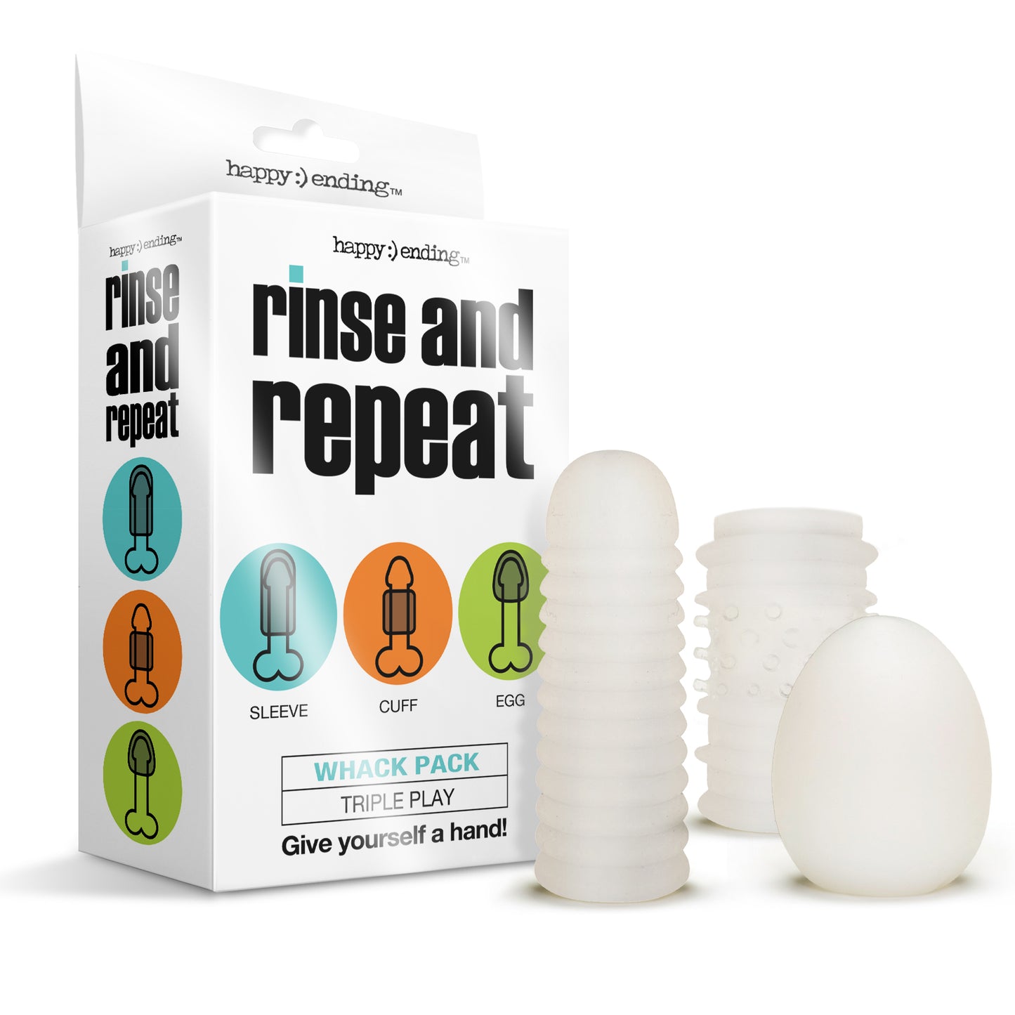 Happy Ending Rinse And Repeat Whack Pack Triple Play