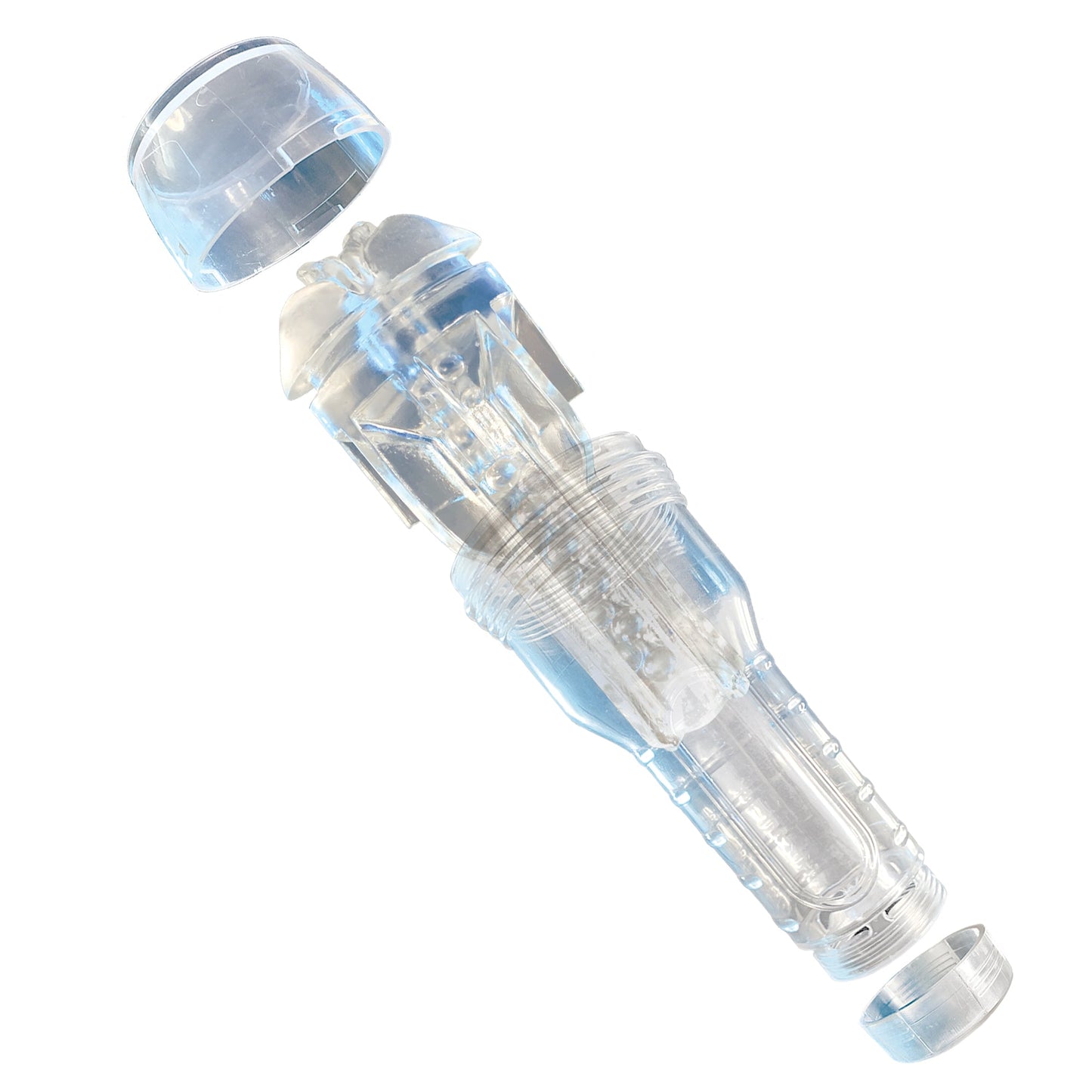 MSTR B8 In the Clear Pussy Stroker, Squeeze Box Canister - THES