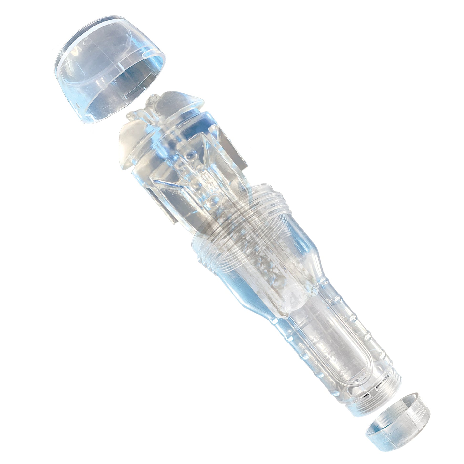 MSTR B8 In the Clear Pussy Stroker, Squeeze Box Canister - THES