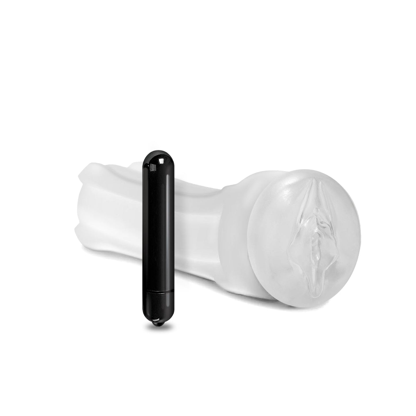 Happy Ending Vibrating Shower Stroker Masturbator, Self Lubricating, Pussy - THES