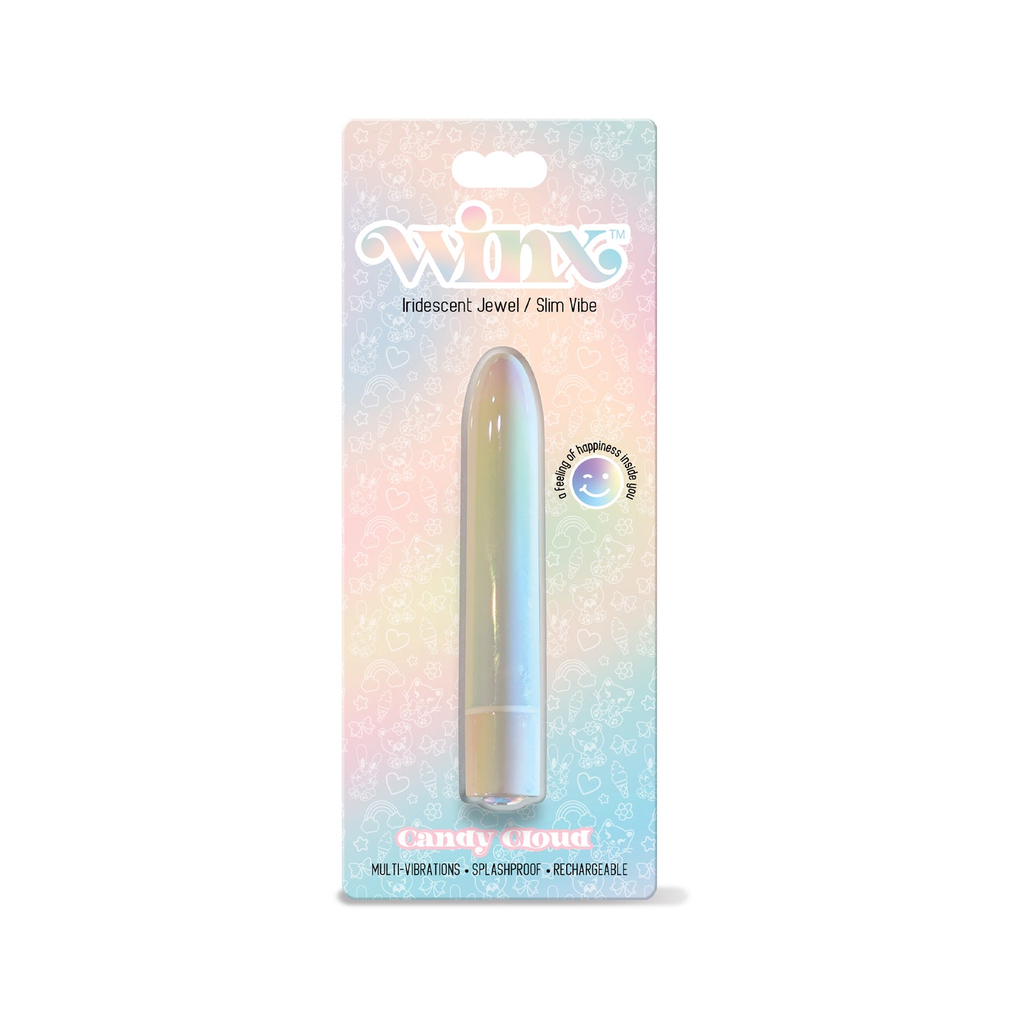 WINX Candy Cloud Vibrator with Gemstone