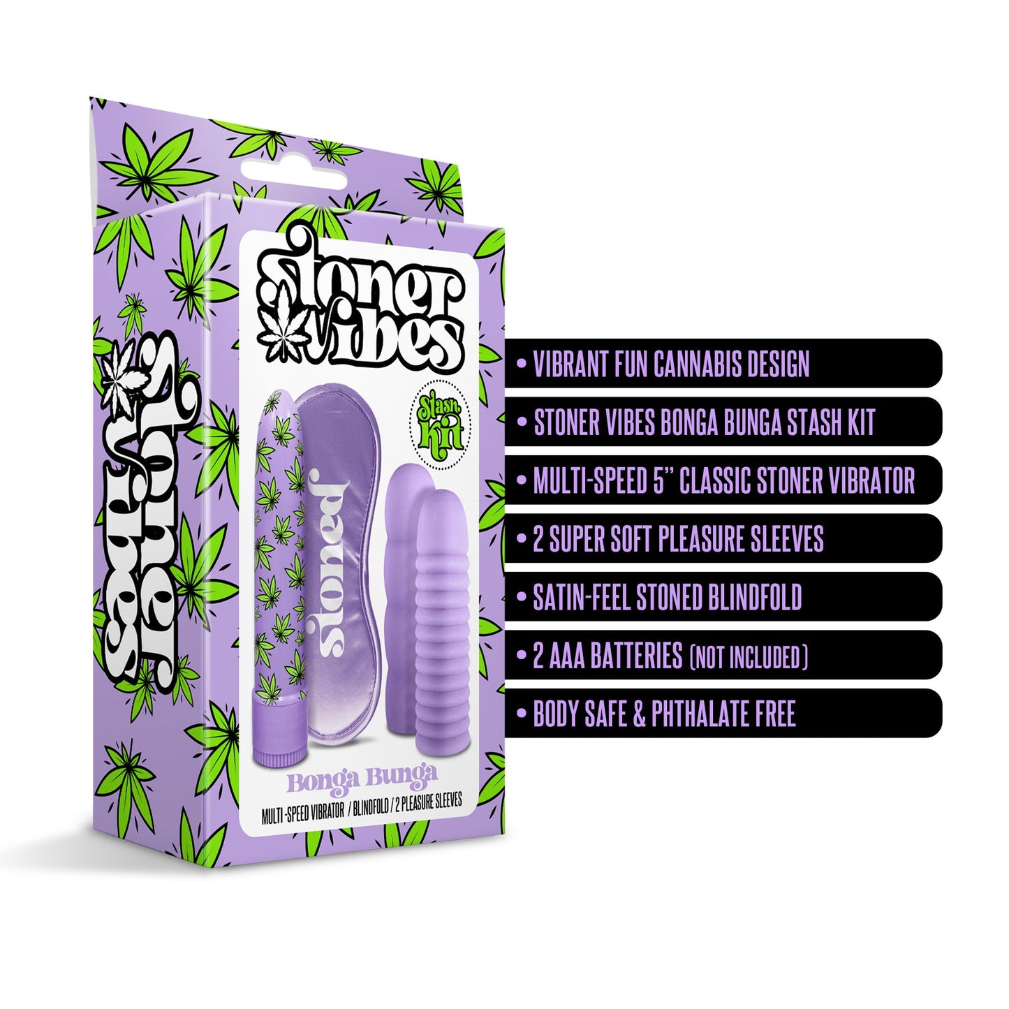 Stoner Vibes Stash Kit, Bonga Bunga - THES