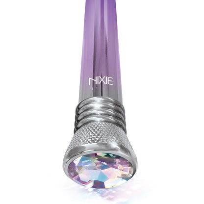 Nixie Jewel Ombre G-Spot Vibe, 10 Function, Purple Glow w/storage bag - THES