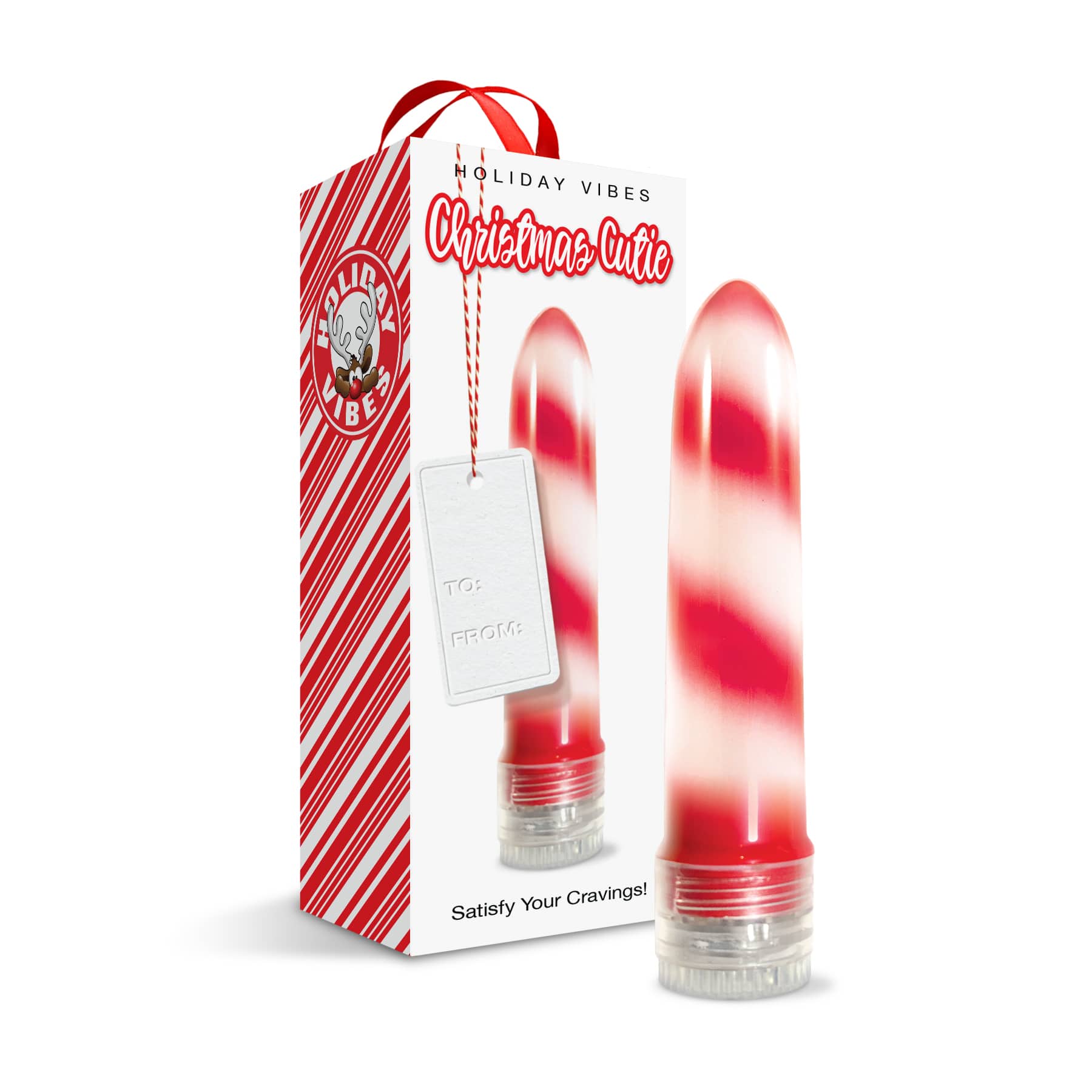 Holiday Vibes Christmas Cutie Multi-Speed Vibe w/storage bag - The Happy Ending Shop
